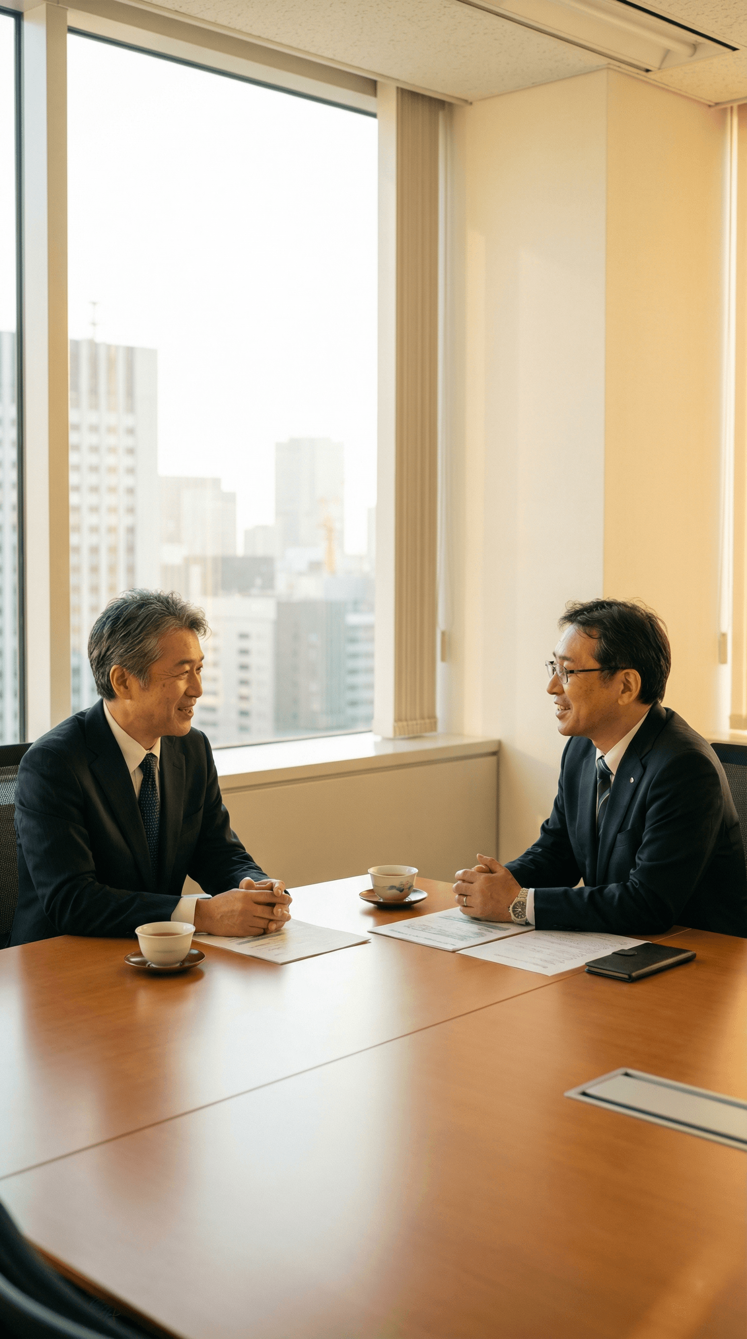 代表が直接対応